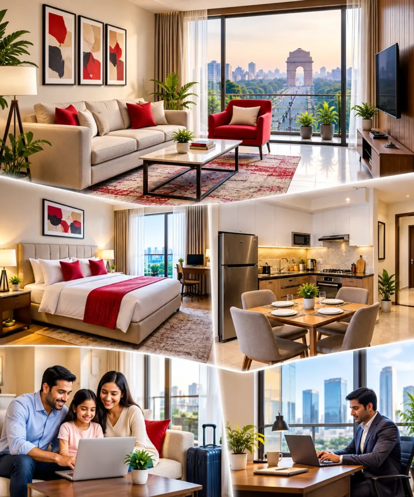 Furnished Apartments for Rent in Delhi